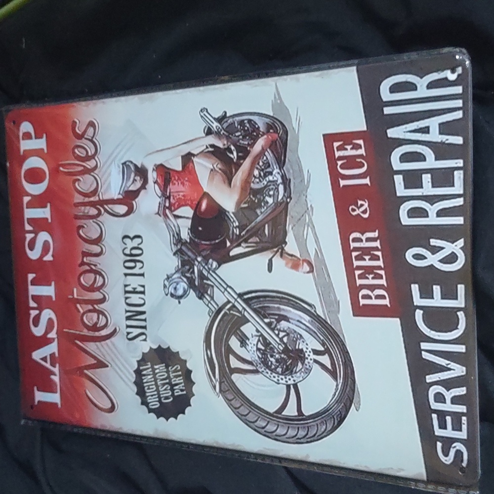 Motorcycle Repair sign